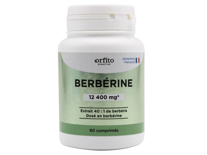 Berberine 60 units - cholesterol and blood sugar regulation - Orfito